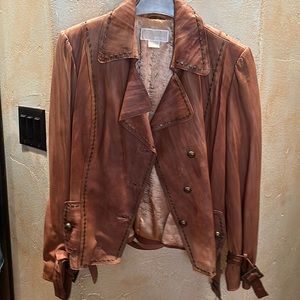 Michael Kors leather jacket